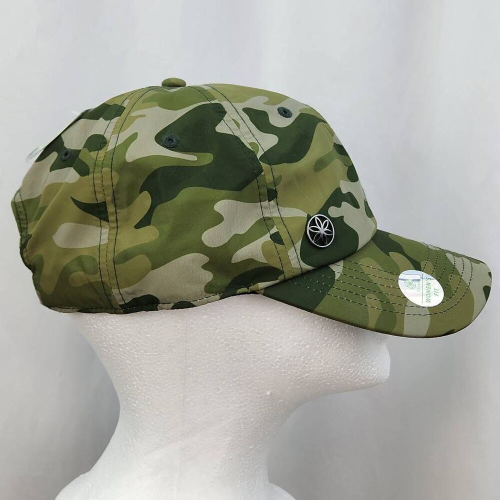 🩵NWT Gaiam Green Classic Camouflage Fitness Hat One Size - Picture 9 of 15
